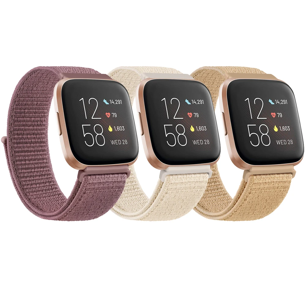 Cinturino In Nylon Per Fitbit Versa/Versa 2/Versa Lite Cinturino Cinturino Cinturino Cinturino Per Fitbit Versa Se/Versa Lite Sostituzione Cinturino