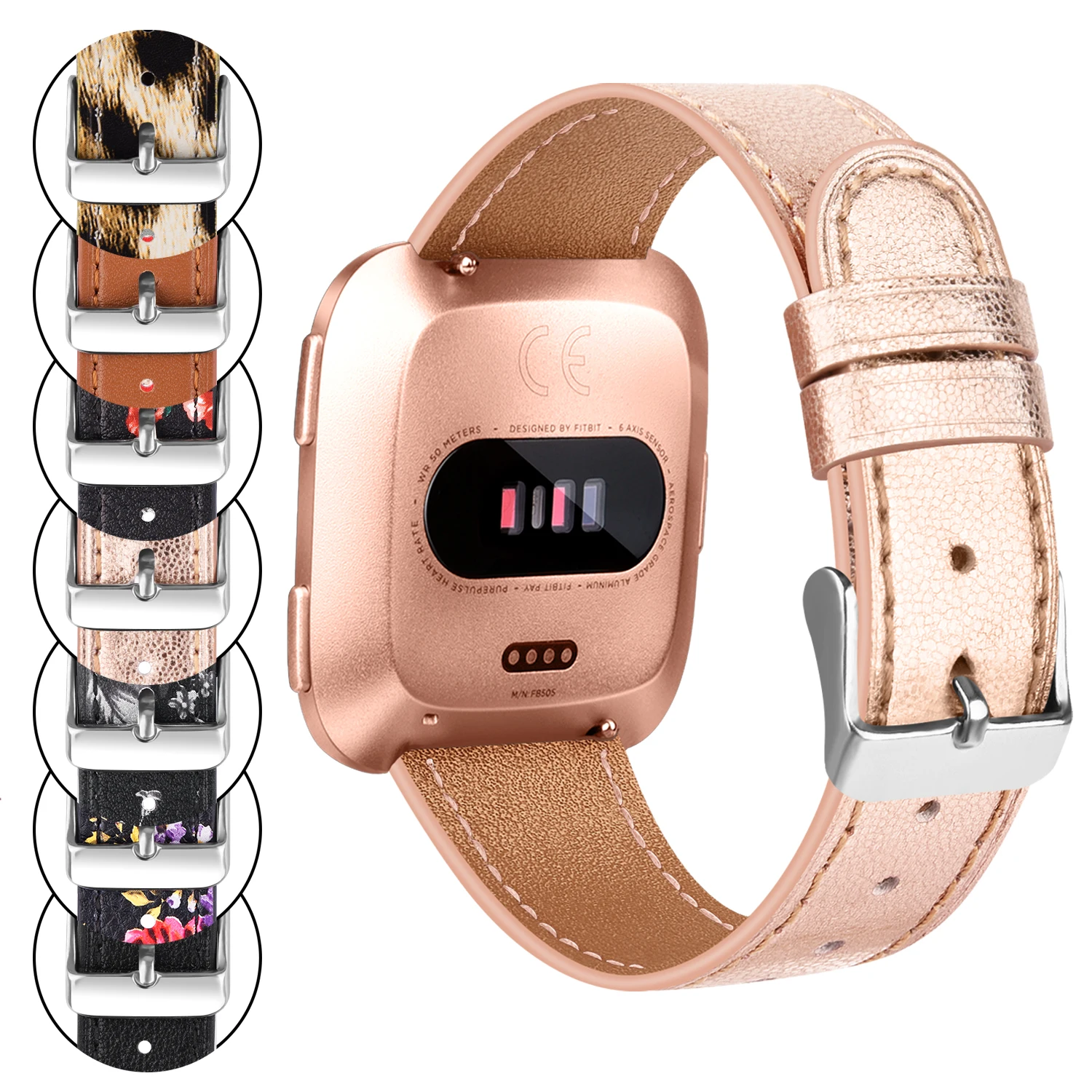 Cinturino In Pelle Cinturino Cinturino Per Cinturino Fitbit Versa 1/Versa 2/Versa Lite Cinturino Per Sostituzione Cinturino Versa 2 1/Versa Lite