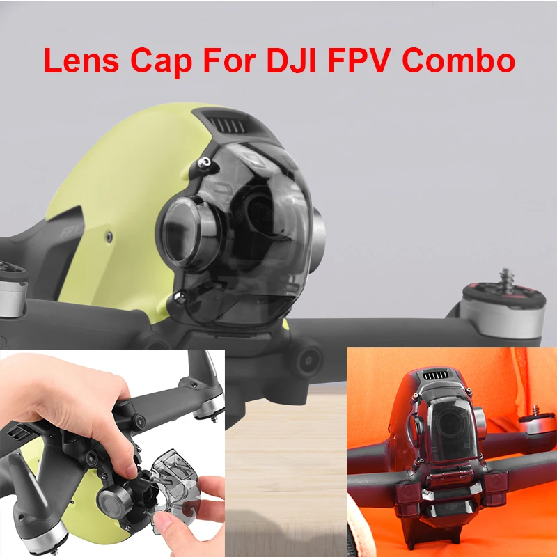 Copriobiettivo A Sgancio Rapido Per Dji Fpv Combo Drone Camera Gimbal Protector Coperchio Antipolvere Antigraffio Per Accessorio Drone Dji Fpv