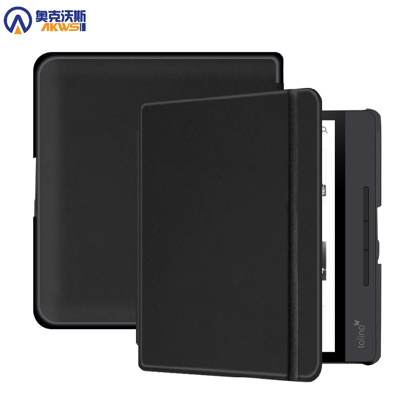 Custodia Per Tolino Epos 2 2019 Custodia In Pelle Pu Per Tolino 8 Pollici Slim Magnetic Funda Auto Sleep Capa Custodia Protettiva
