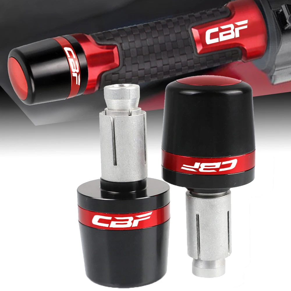 Cbf 125 190R 500 Motorcycle 7/8'' Handle Bar Plus Cap Cover Tips Caps Slider For Honda Cbf 125 Cbf 190R Cbf 500 Cbf 600 Cbf 1000