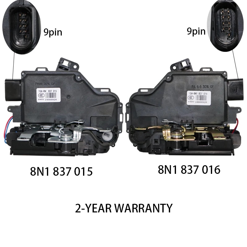 Attuatore Serratura Porta Audi Tt/Tts Porsche 996 Gt3 911 986 Turbo/Gt2 Boxster Carrera 8 N1 837 015 8 N1 837 015A 8 N1 837 016