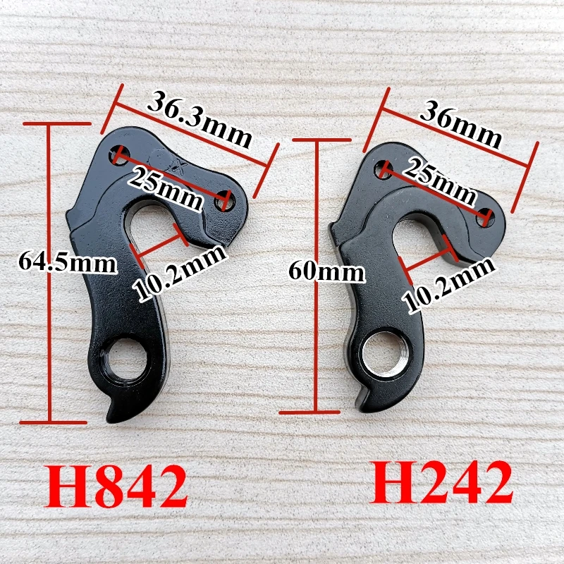 2 Pz Bicicletta Mech Dropout Per Bottechia Haro Aeras Aire Rivon Kh Ghiaia Grind Ciclone Cinelli Zydeco Qr Deragliatore Posteriore