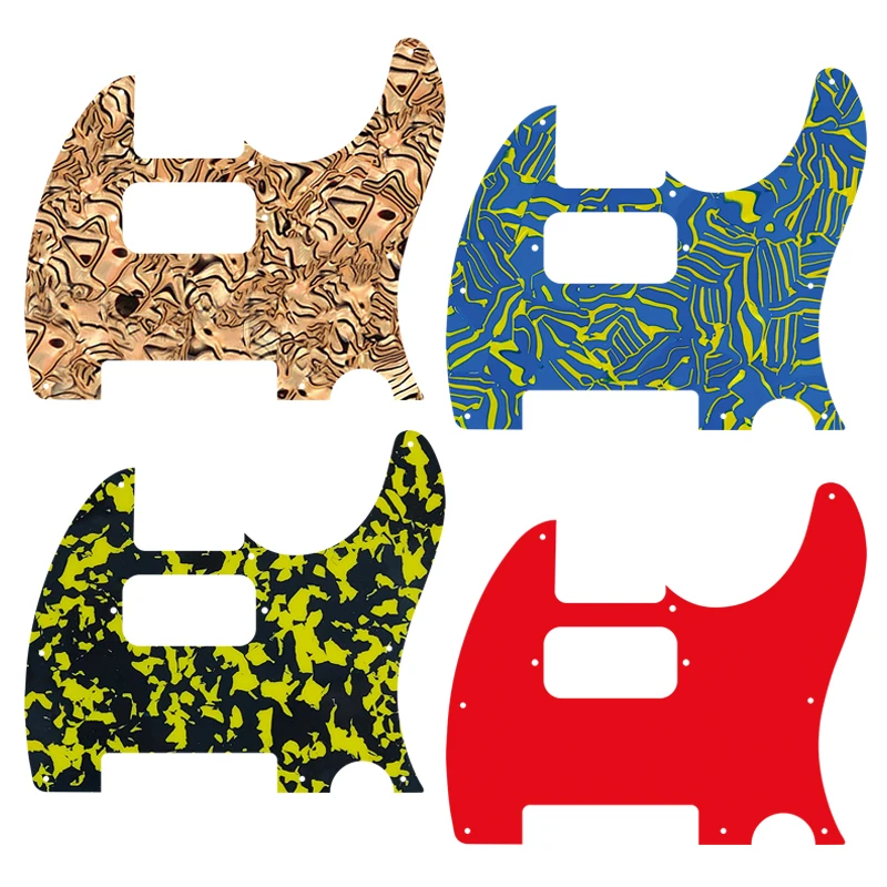 Pleroo Personalizza Le Parti-Per Harley Benton Te-20Hh Sbk Serie Standard Tele Guitar Pickguard Scratch Plate