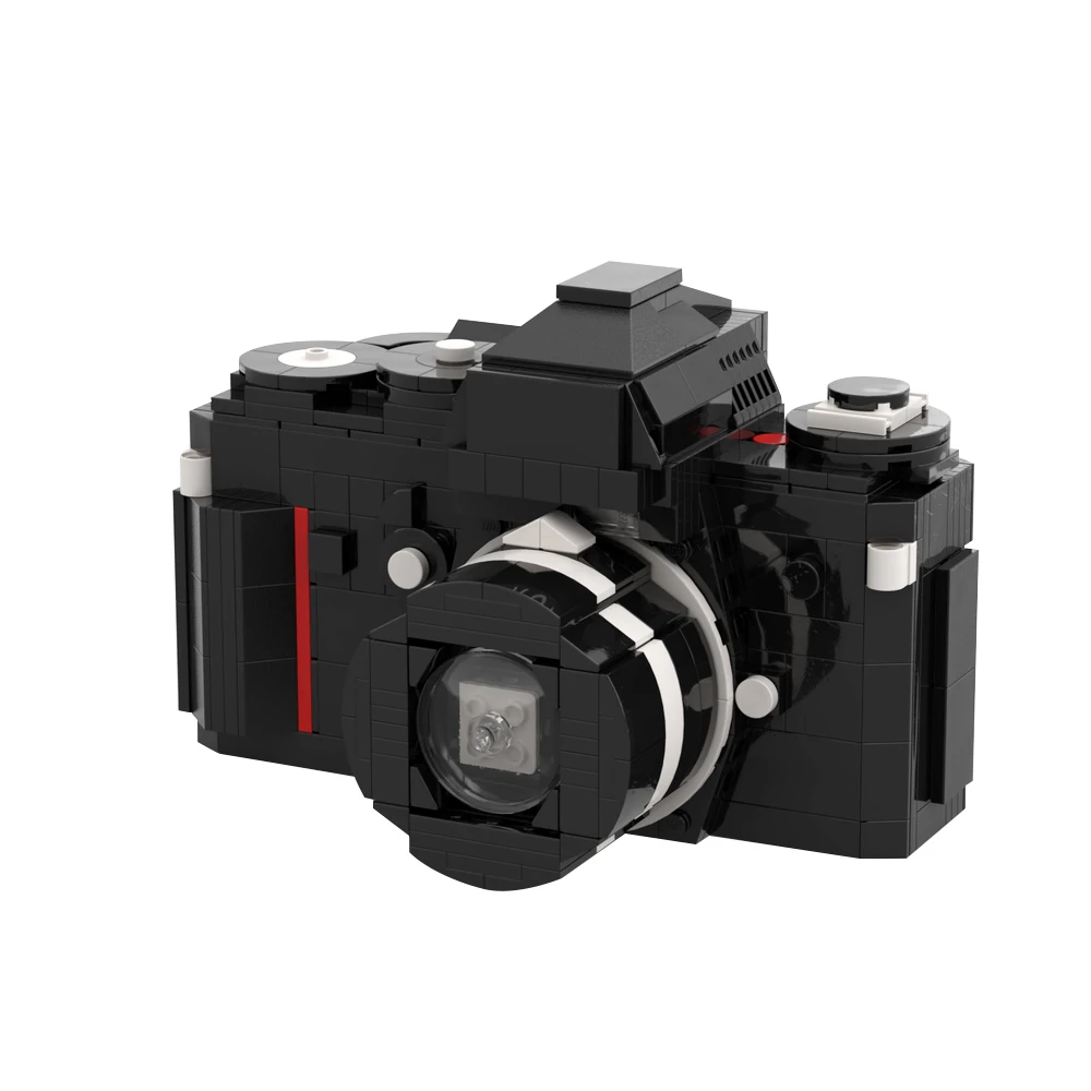 Gobricks Moc Digital Camera F3 35Mm Slr Building Block Set Slr Camera Model Education Brick Toys For Children Birthday Gift