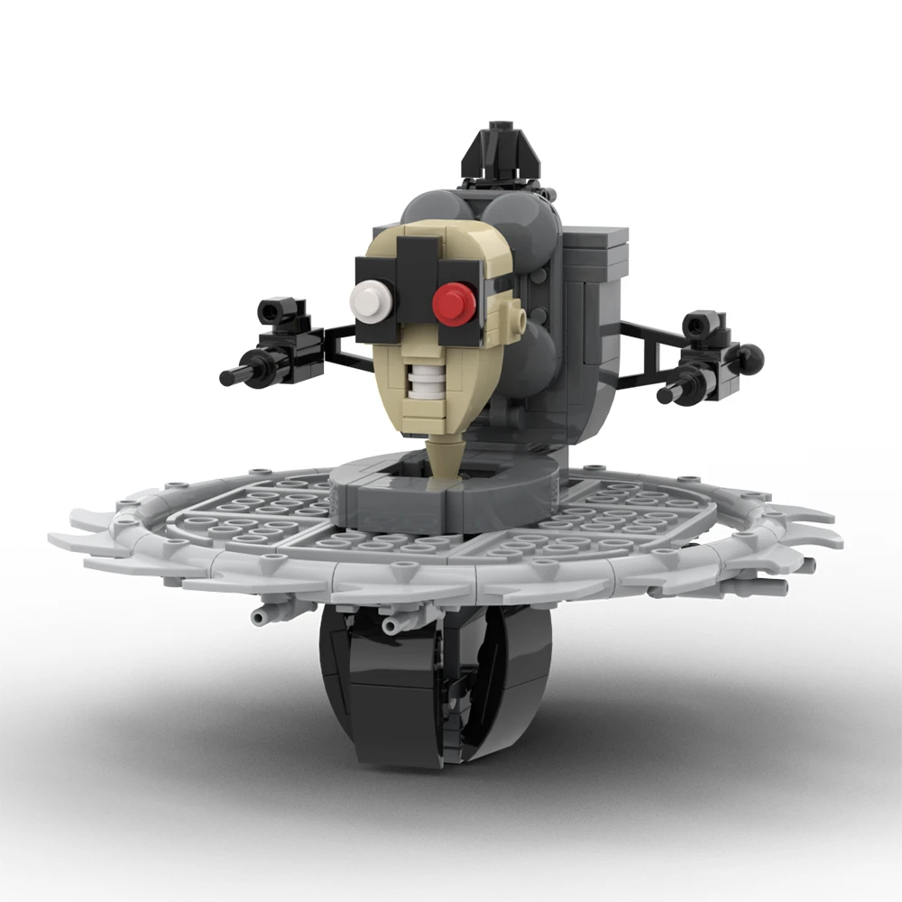 Blaster Tank & Camera Mech & Flying Buzzsaw Toilet Da Skibidi Toilet Cartoon Anime Characters Building Blocks Grandi Giocattoli Per I Bambini