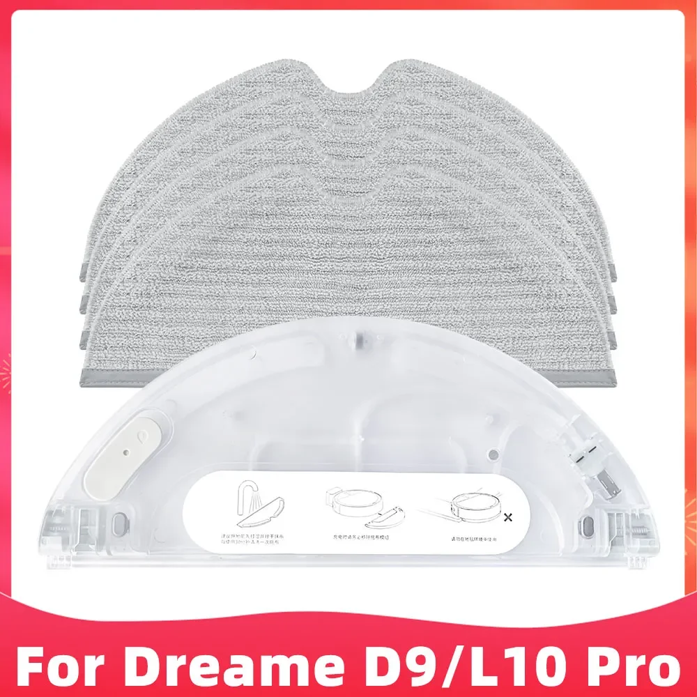 Replacement For Xiaomi Dreame D9, D9Max, D9 Pro, Dreame Bot L10 Pro Trouver Robot Lds Vacuum Finder Water Tank Mopping Pad