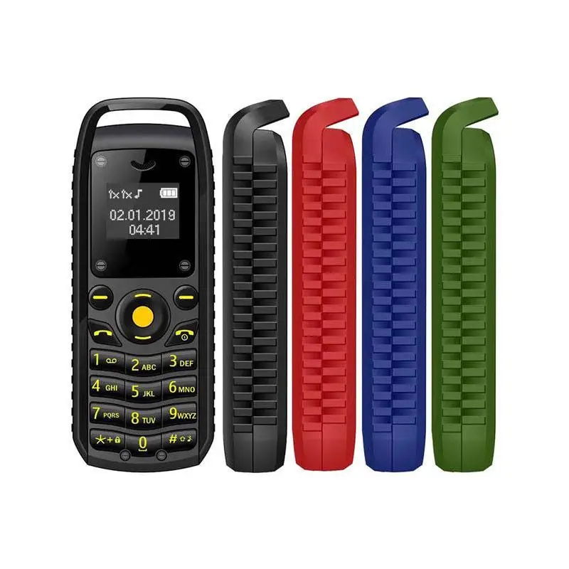 L8Star Bm25 Mini Telefono Gsm Multilingue Schermo Lcd Pulsante Tastiera Dual Sim Anziani Pocket Phones Cuffie Wireless Universali