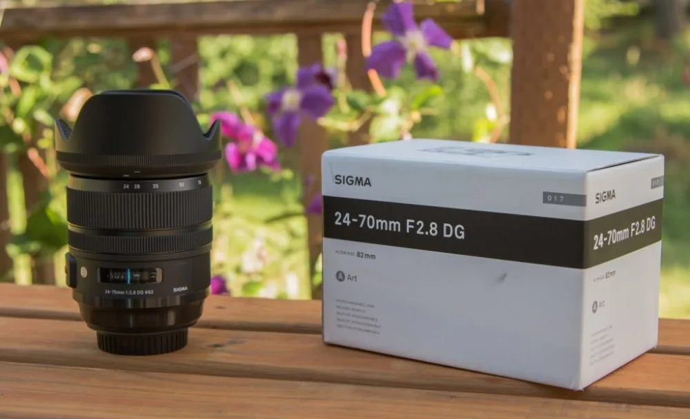 New Sigma 24-70Mm F/2.8 Dg Os Hsm Arte Lens Per Nikon Dslr