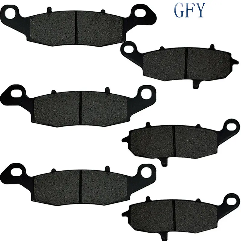 Pastiglie Freno Moto Anteriore Posteriore Per Kawasaki Kz1000 Police 02-05 Vn1500 Nomad 01-03 Vn1500 Vulcan Nomad 01-05 Vn1600 Nomad 05-08