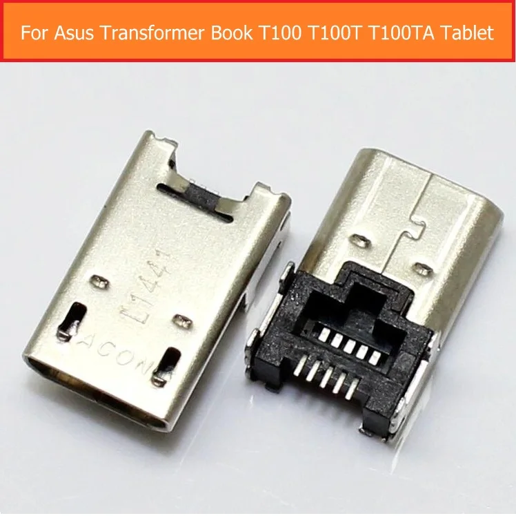Porta Caricabatterie Usb Per Asus Transformer Book T100 T100T T100Ta Connettore Data Tablet Presa Jack Per Asus Transformer Book T300La