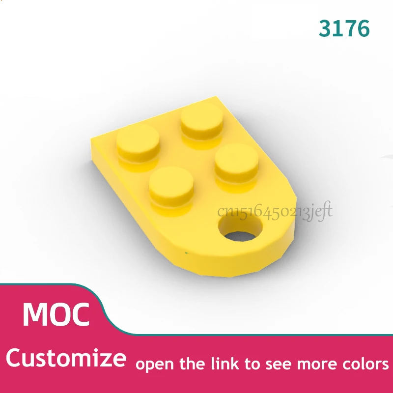 50Pcs Moc 3176 Building Blocks Collana Cuore Giocattoli Chiave A Forma Di Cuore Compatibile Con Il Regalo Giocattolo Educativo Per I Bambini