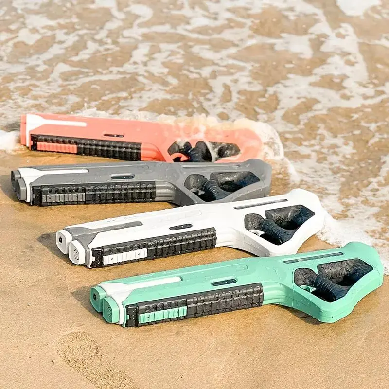 Blaster Elettrico Estivo A Lungo Raggio In Plastica Portatile Per Adulti La Pistola Ad Acqua Per La Ricarica Della Pistola Ad Acqua Per Bambini
