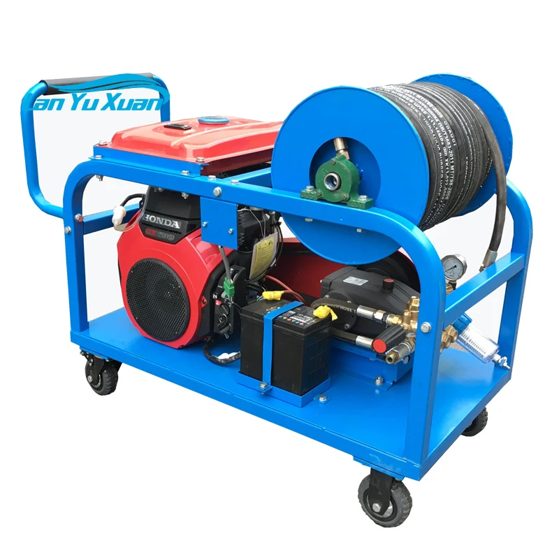 Motore A Benzina Per Fognatura Jetter 150Bar 41Lpm Blaster Per Acqua Ad Alta Pressione