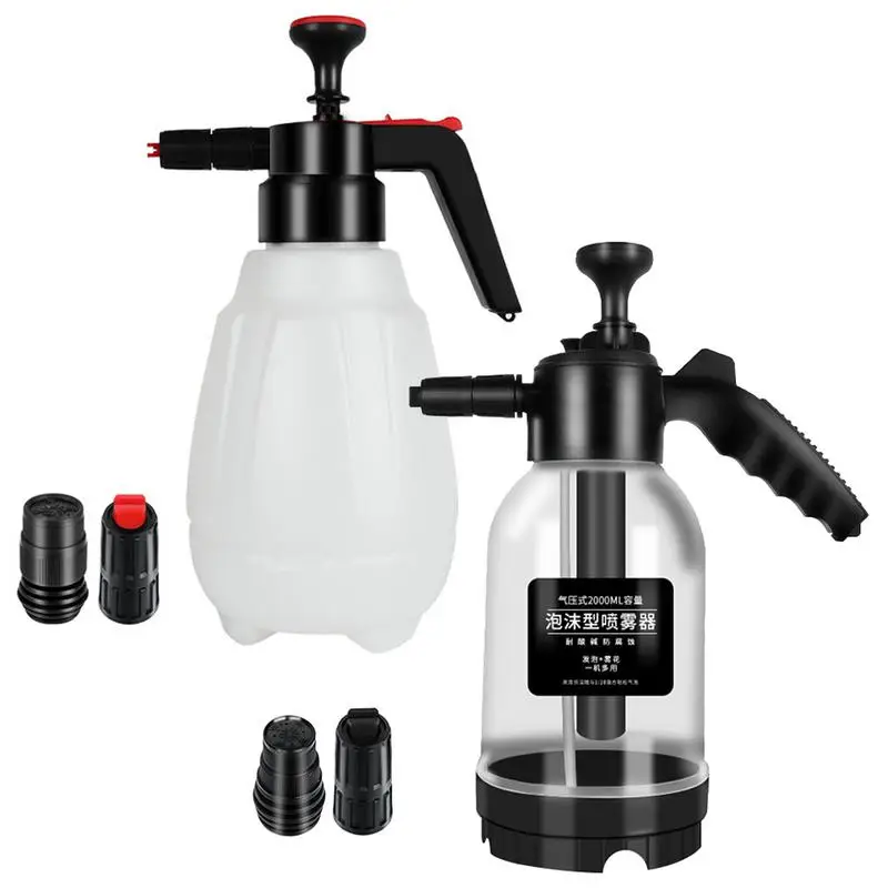 Spruzzatore Di Schiuma Spruzzatore A Pressione Manuale Da 2 Litri Per Autolavaggio Schiuma Di Neve Pompa Schiumogena Blaster Spruzzatore Di Schiuma Mu