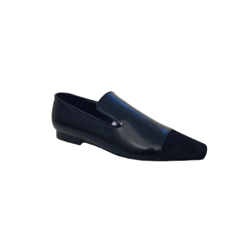 Vii 2024 Scarpe Tt Di Marca Per Donna Tacco Basso In Vera Pelle Quattro Stagioni Cento Scarpe Louboutin Retrò Versatili Spedizione Gratuita