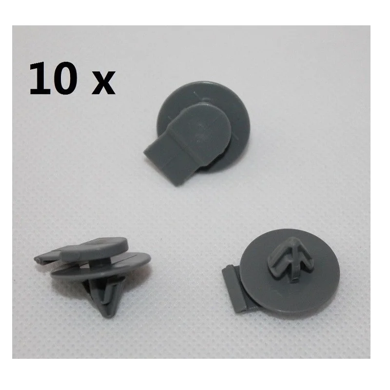 X10 Pinze Per Bmw Mini Cooper R50 R52 R53 R56 Wheel Arch Trim Pinze Laterale Davanzale Del 07132757821