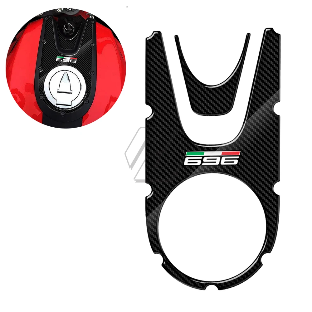 Custodia Protettiva Per Canotta Moto 3D Carbon-Look Per Ducati Monster 696 2008-2014