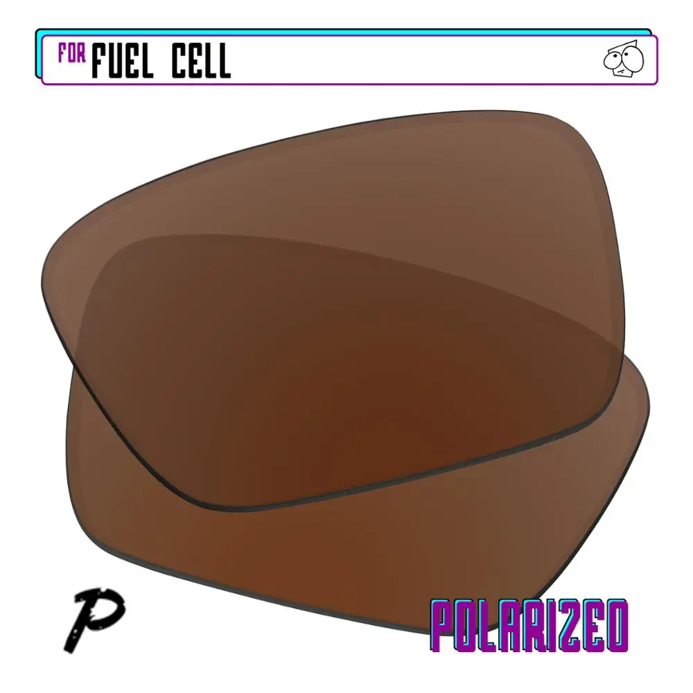Ezreplace Polarizzati Lenti Di Ricambio Per-Oakley Fuel Cell Occhiali Da Sole-Marrone P