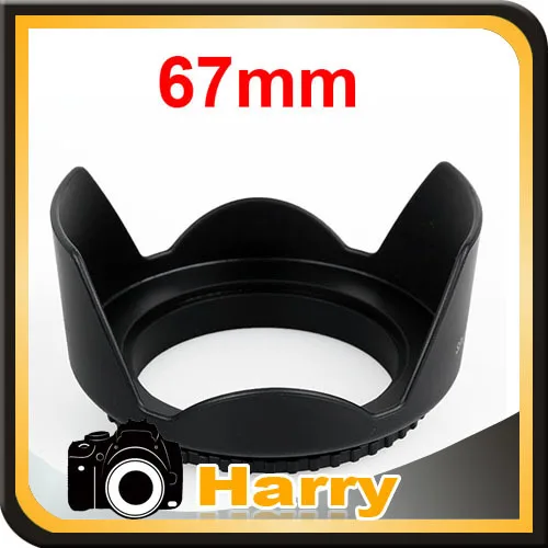 10 Pz 67Mm Petalo Fiori Camera Lens Hood Per Nikon D90 D80 D50 18-105Mm Dslr Camera Lens Spedizione Gratuita