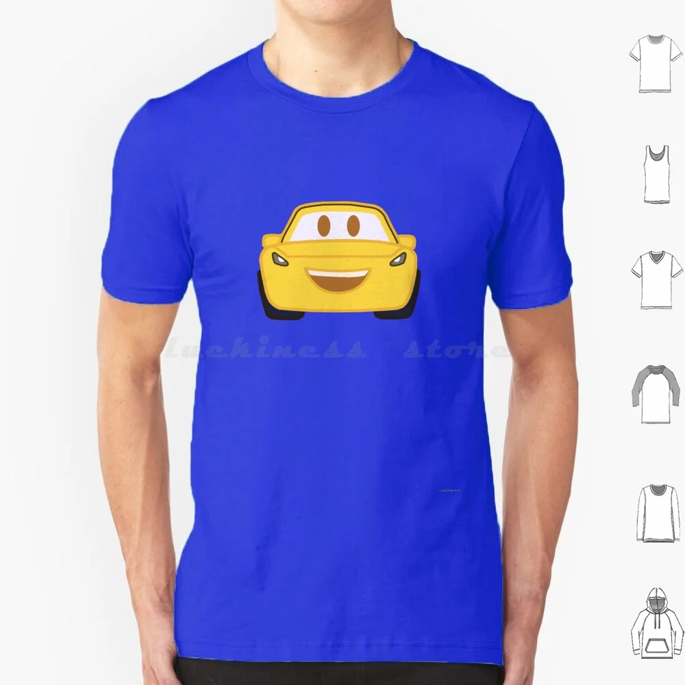 Cruz-Cars 3 T Shirt 6Xl Cotton Cool Tee Pixar Cars Sally Mater Tow Mater Cars 2 Cars 3 3 Cruz