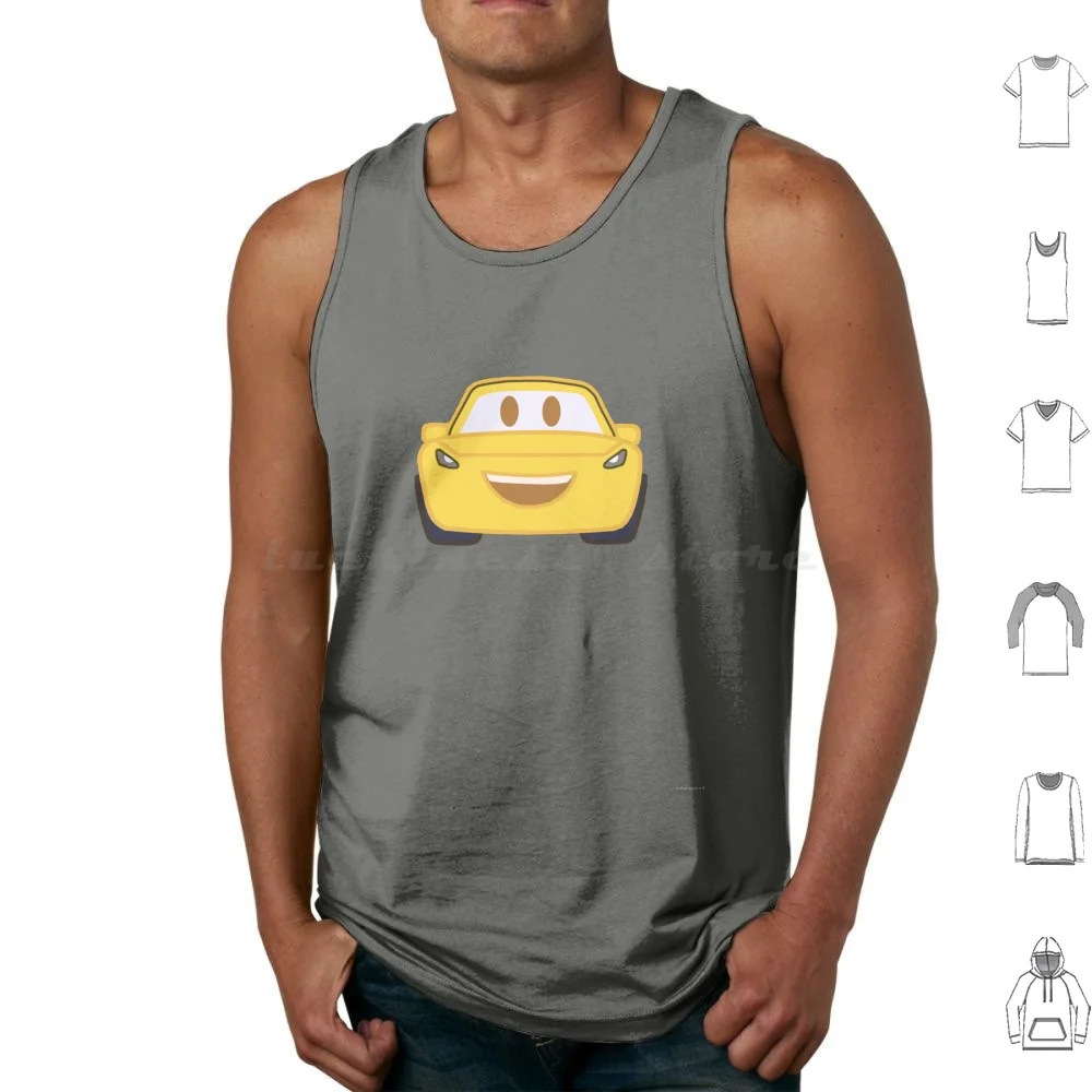Cruz-Cars 3 Canotte Gilet Senza Maniche Pixar Cars Sally Mater Tow Mater Cars 2 Cars 3 3 Cruz