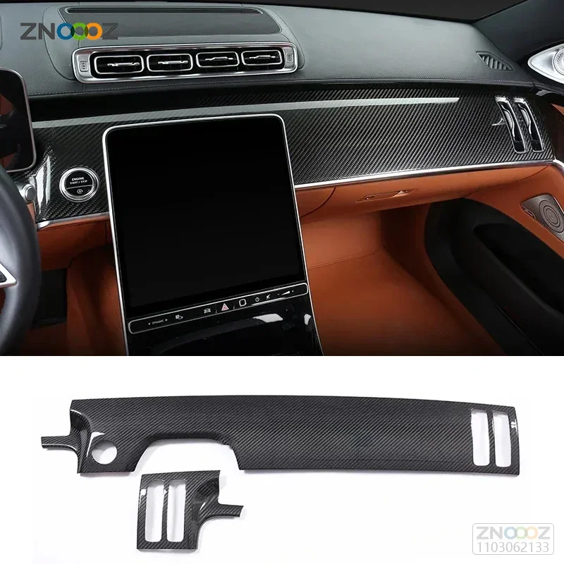 Cruscotto Per Mercedes W223 S Series Class Carbon 2021 2022 Cover Trim Mercedes W223 Carbon S400 S550 S480 Maybach Accessori
