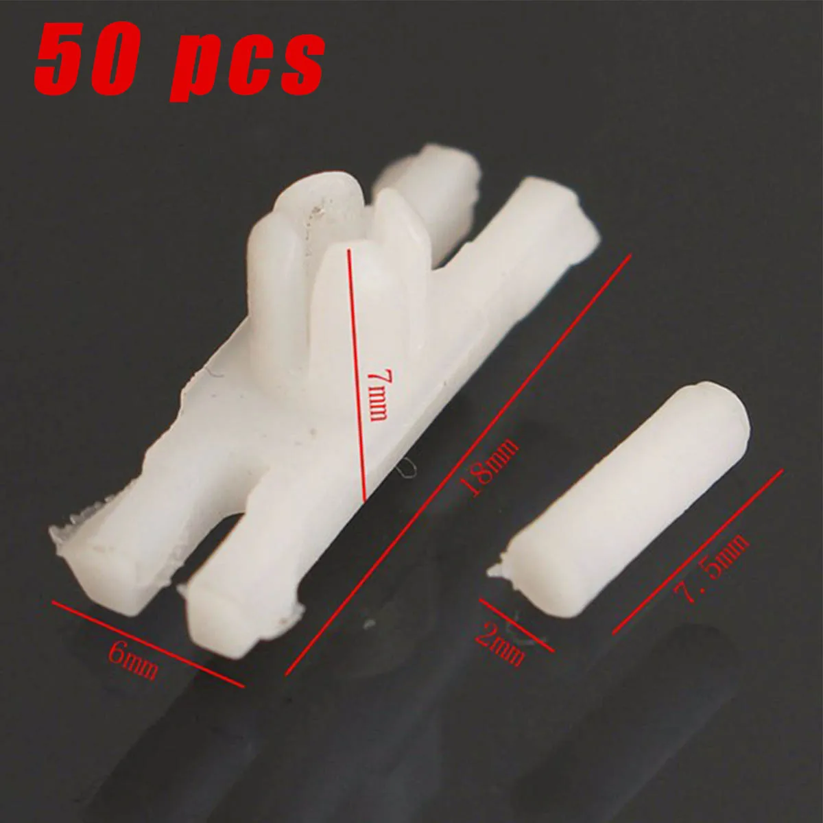 Clip Di Plastica Della Striscia Di Modanatura Del Rivestimento Della Porta Laterale Per Vw /Golf /Mk1 /Jetta Old Beetle 30X/50X
