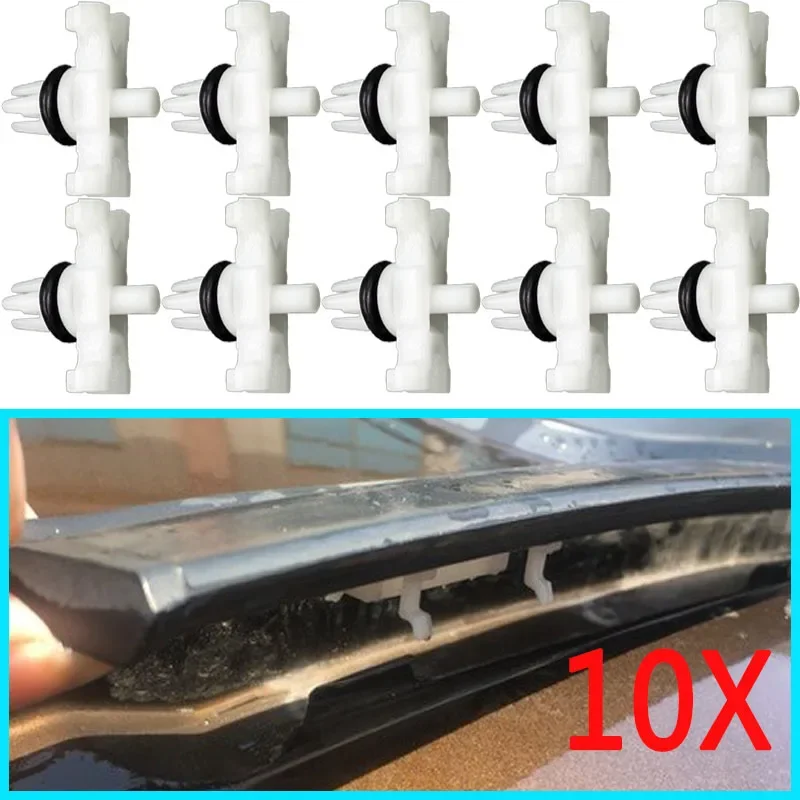 Per Vw Golf Mk1 Jetta Mk1 Beetle Side Door Trim Molding Strip Clips Small 113853585C