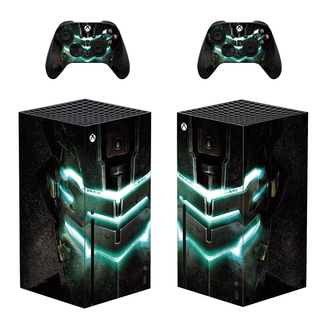Adesivo Skin Science Style Xbox Series X Per Console E 2 Controller Decal Skin Protettive In Vinile Stile 1