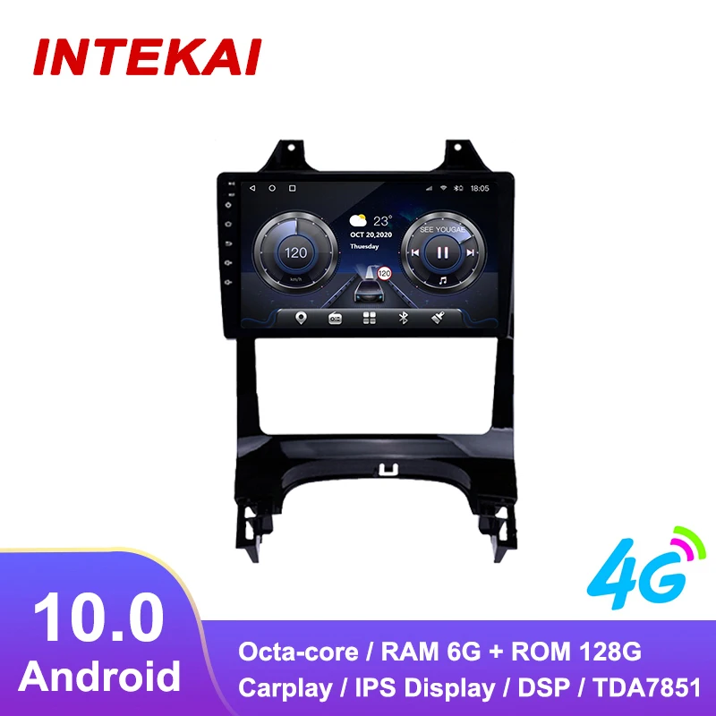 9 "Android 10.0 Autoradio Navigazione Gps Autoradio Lettore Multimediale Per Peugeot 3008 Lhd 2009 2012 Unità Principale Stereo