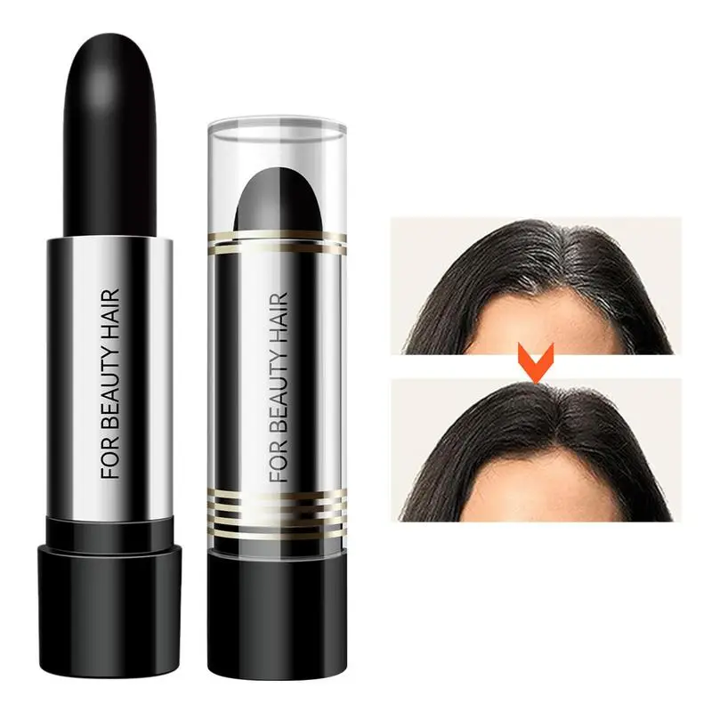 Black Brown One-Time Hair Dye Pen Instant Grey Root Coverage Hair Color Cream Stick Penicl Fast Temporaneo Cover Up White Hair