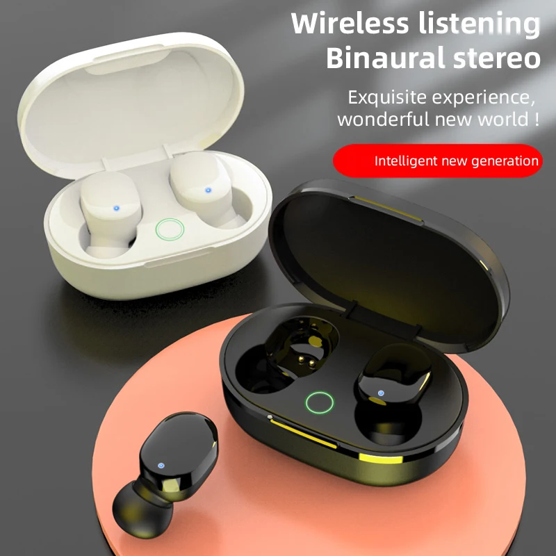 Soleanre Auricolare Bluetooth Cuffie Wireless Sport Touch Mini Auricolari Stereo Bass Headset Scatola Di Ricarica Waterpro