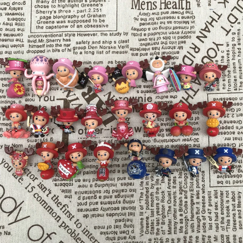 Genuine Red Chopper One Piece Regionale Limited Chopper Gacha Doll Pendente Ornamenti Giocattoli Action Figure Model