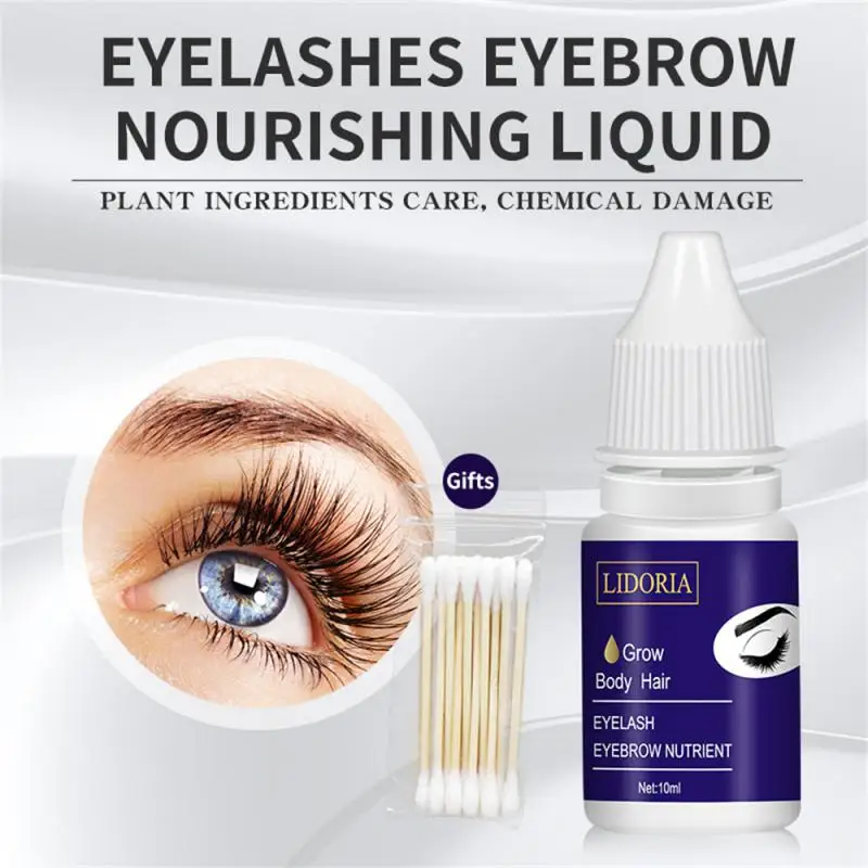 Lidoria Fast Eyelashes Enhancer Natural Eyelash Growth Serum Ciglia Più Spesse Sopracciglia Lift Eyelash Enhancement Care Cosmetics