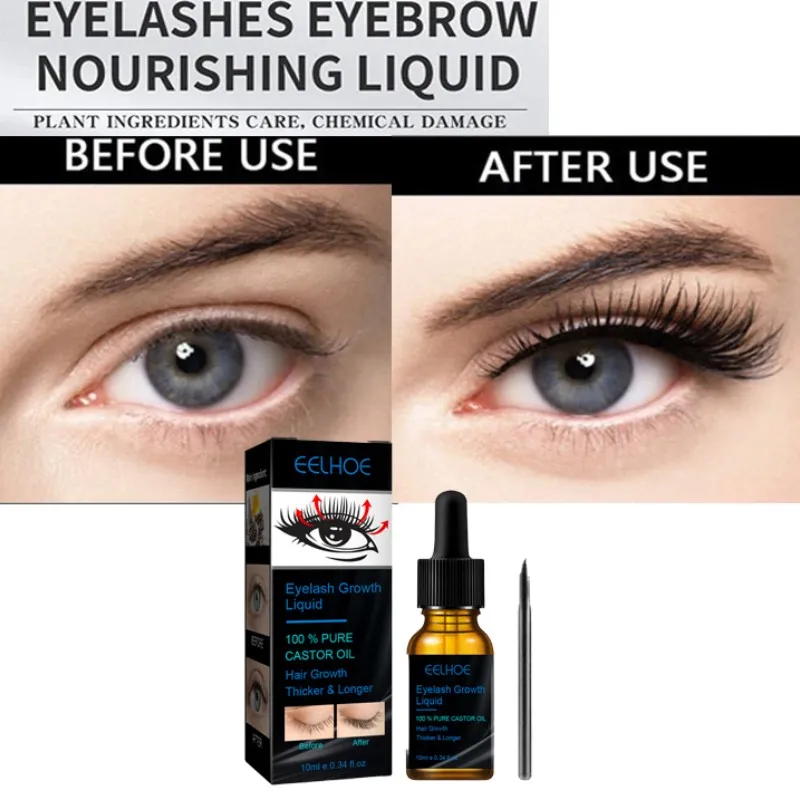 Seven Days Eyelash Fast Growth Solution Eyelash Lift Addensare Ciglia Ingrandisci Occhi Natural Curl Eyelash Siero Per Sopracciglia Cosmetici