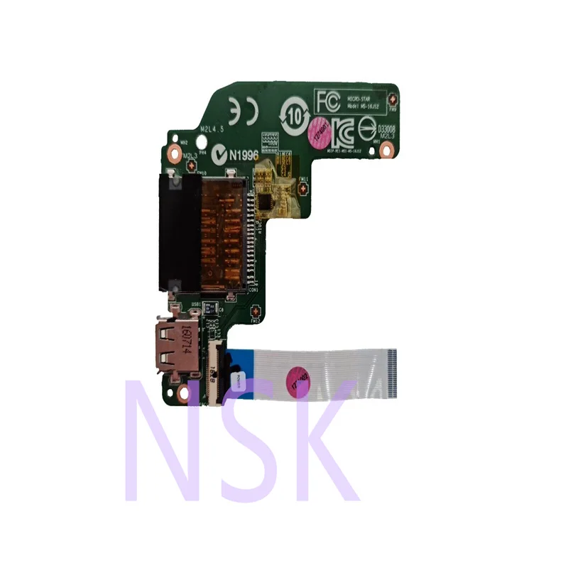 Originale Per Pulsante Di Alimentazione Msi Gl Gp Ge72 Msi Gp62/Gf63, Scheda Di Alimentazione Usb E Lettore Di Schede Ms-16J12 Ms-16J Ge62 Ge72 Gp62 G