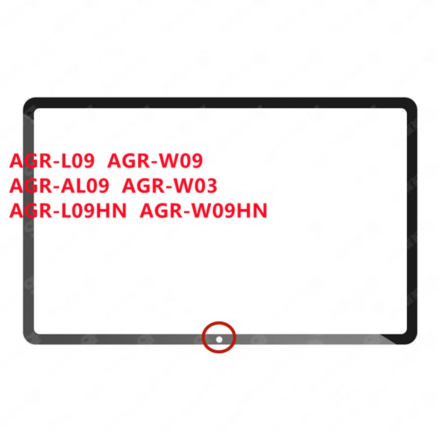Nuovo Per Huawei Matepad T10/Honor X6 Agr-L09 Agr-W09 Agr-Al09 Agr-W03 L09Hn W09Hn Pannello Frontale In Vetro Esterno Touch Screen Con Oca
