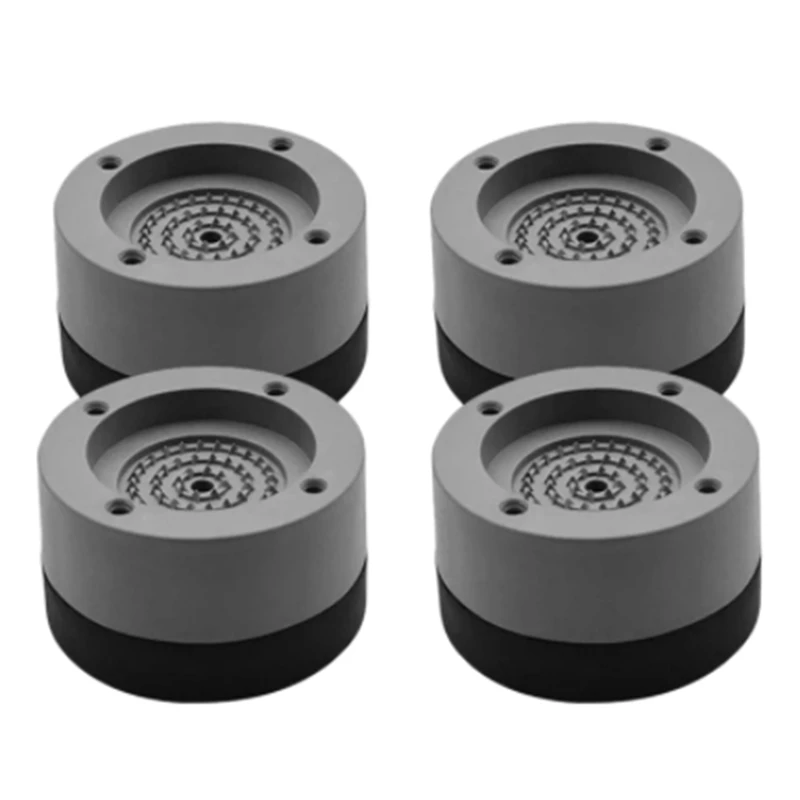 Hot Yo-4Pcs Foot Pad Lavatrice Anti Vibrazione Rondella Piedi Pad Antiscivolo Piedino In Gomma Per Lavatrici E Asciugatrici