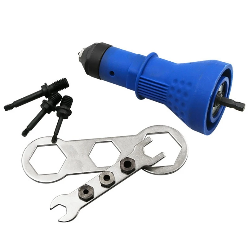 Hot Yo-Rivet Nut Tool Adapter M3 M4 M5 M6 Cordless Drill Bit Adapter Rivet Nut Batteria Trapano Elettrico Per Rivetti