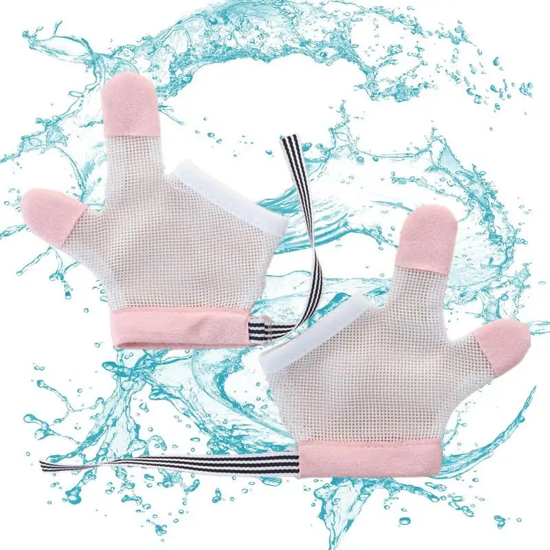 Stop Thumb Sucking For Kids 1 Paio Protezione Per Le Dita Resistente Al Morso Tappo Per Ventosa Per Pollice E Protezione Per Succhiare Il Pollice Prot