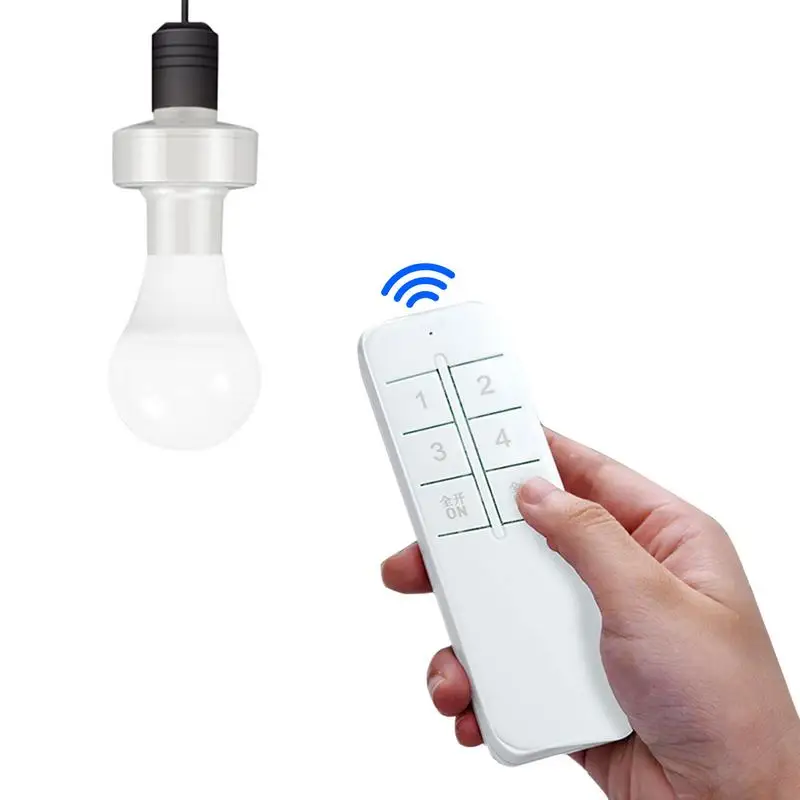 Portalampada Portalampada 2.4G Smart Light Head Controller Telecomando Wireless Smart Timer Switch House Multi Light Switch Bab