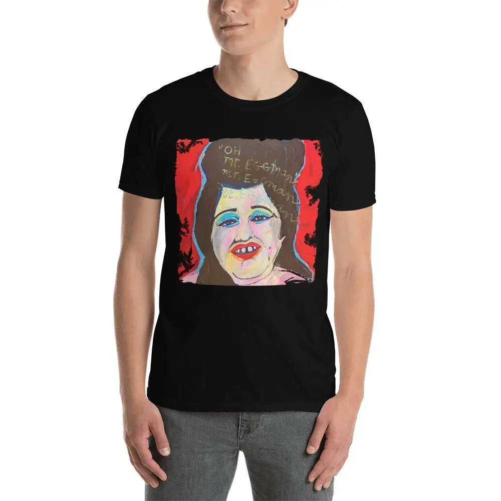 T-Shirt Romana Massey Egg Lady Female Noise Elurous Living Pink Flamingos John Waters Babs Johnson
