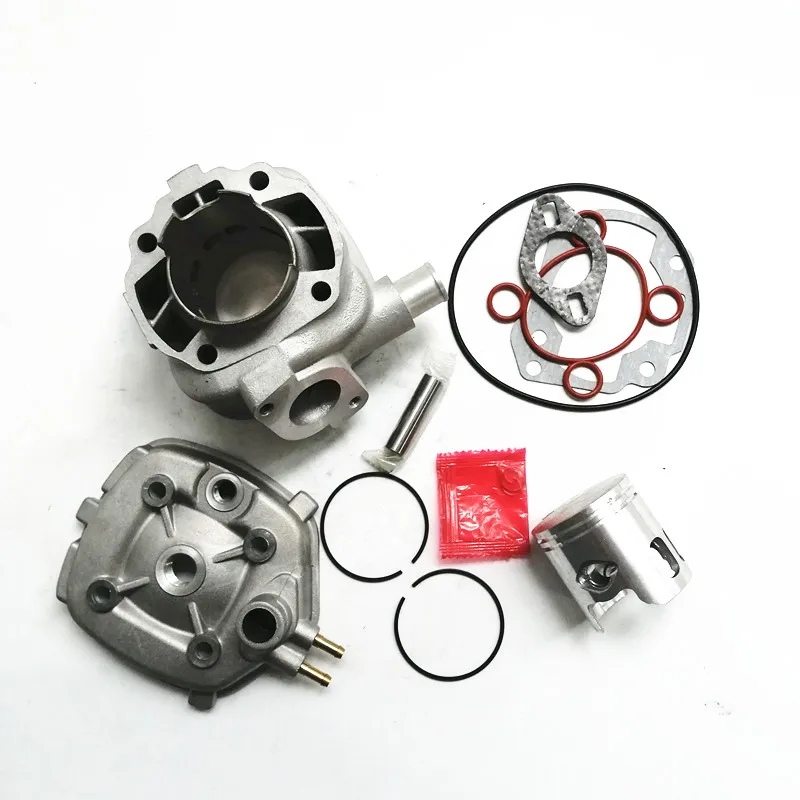 Kit Cilindro Rivestimento Nicasil Cilindro In Alluminio 47Mm Per Yamaha Aprilia Aerox Jog Sr 50 70 Sr50 Sr70 47Mm Pistone Con Perno 10Mm