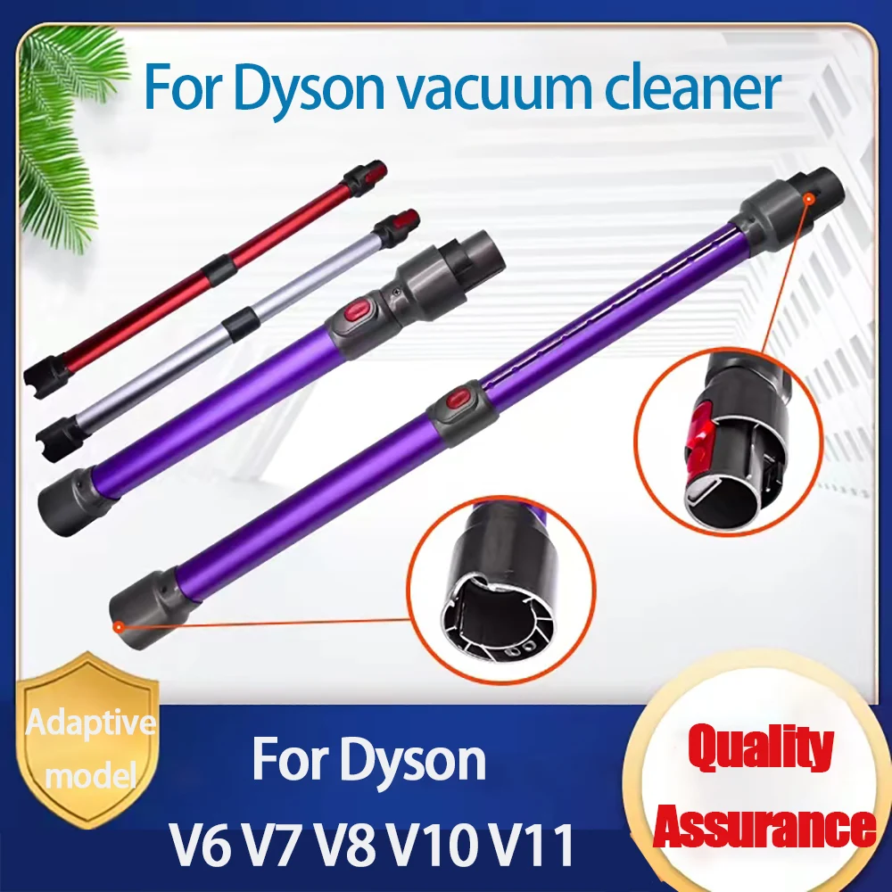 Asta Di Prolunga Per Dyson V8 V7 V10 V6 Tubo Dritto In Alluminio Telescopico In Metallo Pezzi Di Ricambio Per Aspirapolvere Dyson V11