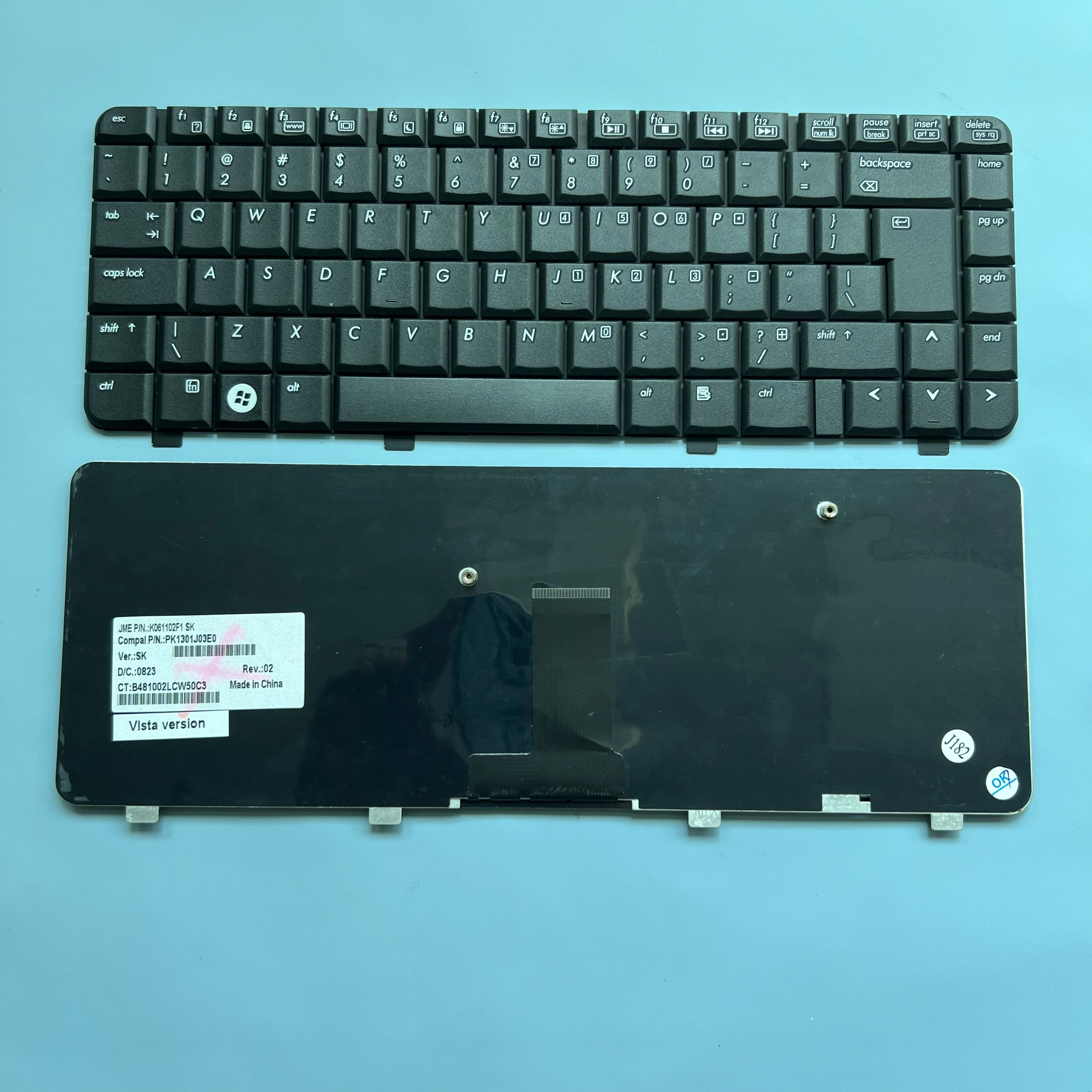 Tastiera Xin Us Per Hp 500 510 520 530 Hp 500 Hp 520 Hp 530 Laptop Nuove Tastiere Inglesi Cavi Corti Muslimb