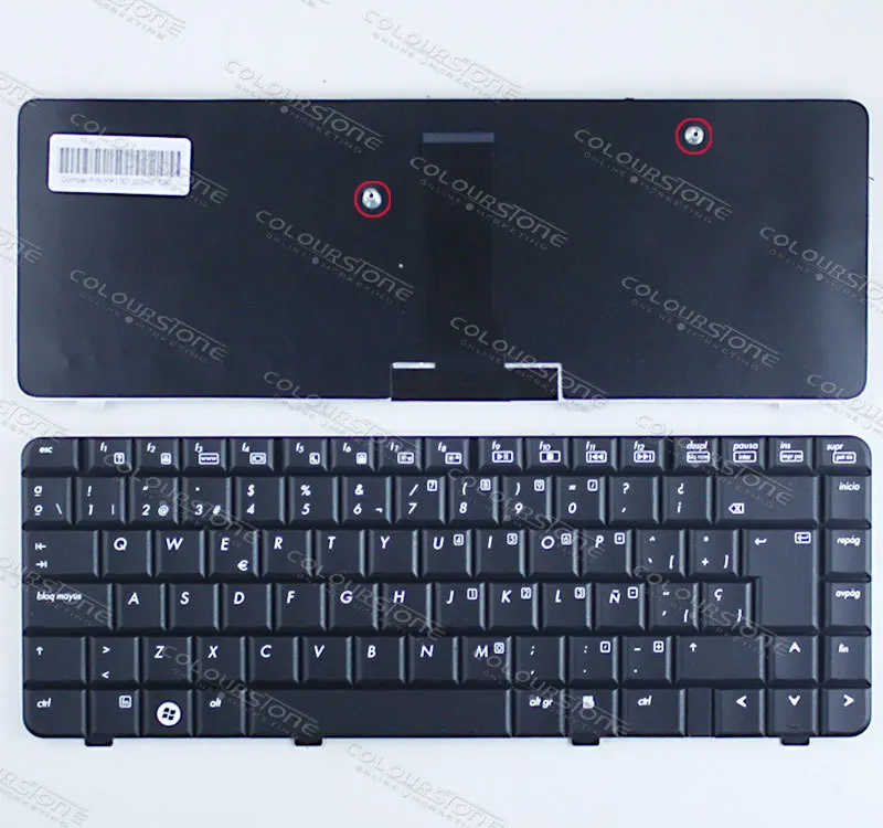 Teclado Spagnolo Per Tastiera Laptop Hp 510 530 Sp Pk1301J03H0