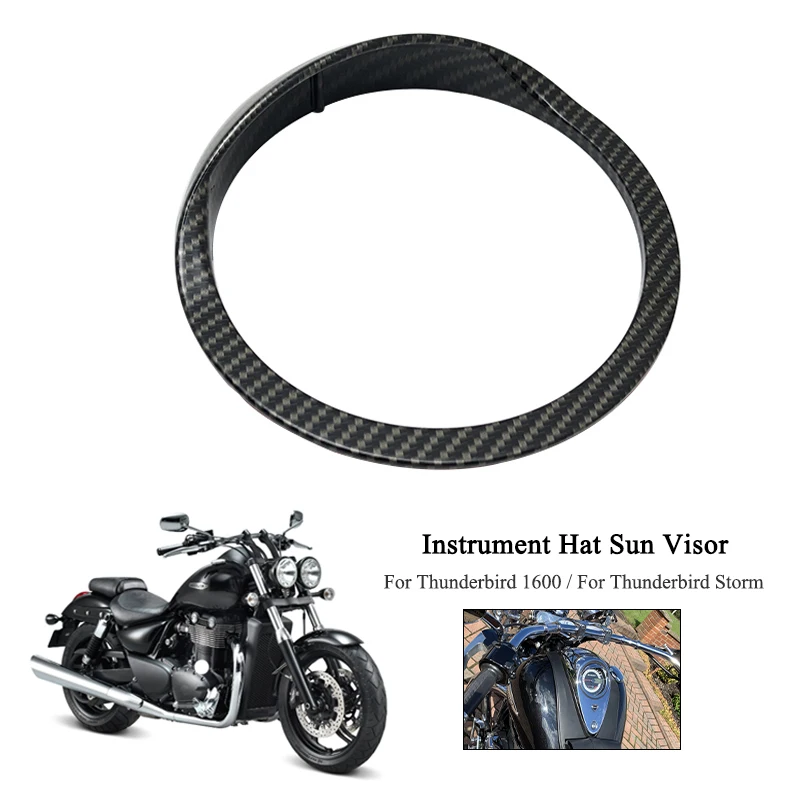 Misura Per Thunderbird 1600 / Thunderbird Storm Moto Water Transfer Print Instrument Hat Parasole Meter Cover Guard