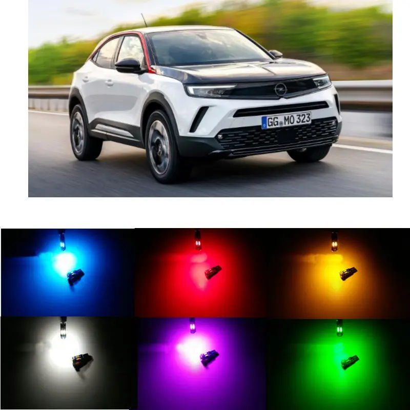 20 Pz/Lotto Canbus T5 Cruscotto Lampadine A Led Per Opel Astra H J G Mokka Insignia Vectra A B C Vivaro Adam Agila A B Ampera