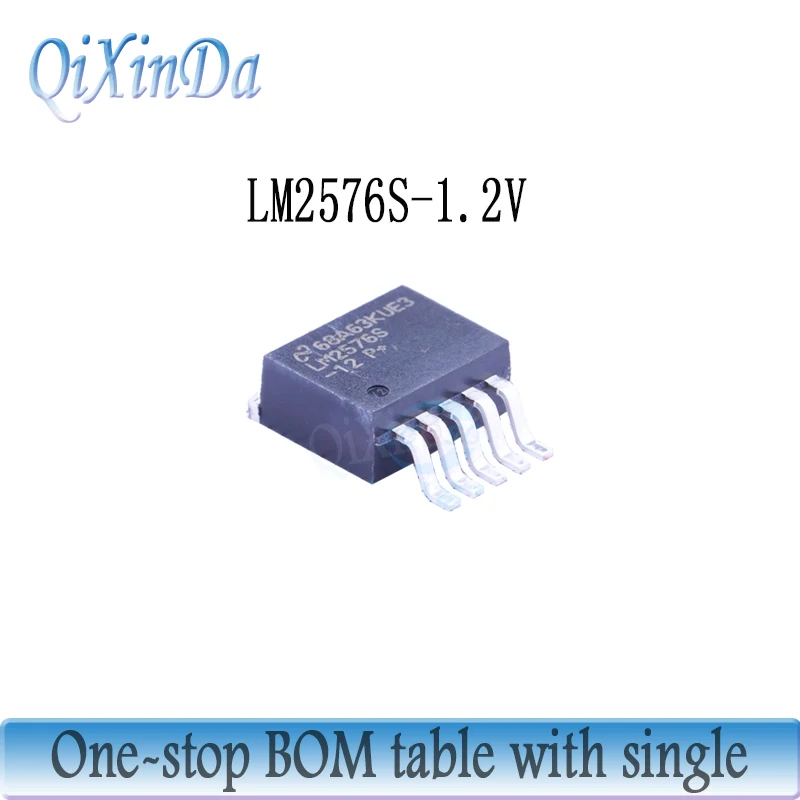 10 Pz Lm2576S-Adj Lm2576S-5.0 Lm2576S-12 Lm2596S-Adj Lm2596S-5.0 Lm2596S-12 To-263 Lm2596 Regolatore Di Tensione Chip Step-Down Nuovo